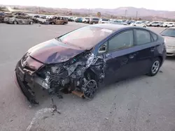 Salvage cars for sale at Van Nuys, CA auction: 2015 Toyota Prius