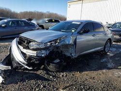 Salvage cars for sale at Windsor, NJ auction: 2020 Honda Accord LX