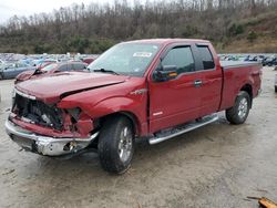 Salvage trucks for sale at Hurricane, WV auction: 2013 Ford F150 Super Cab