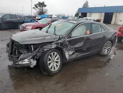 Salvage cars for sale at Woodhaven, MI auction: 2015 Chevrolet Malibu 2LT