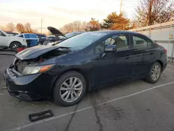 Honda Civic ex salvage cars for sale: 2012 Honda Civic EX