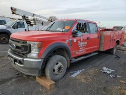 Ford f550 Super Duty salvage cars for sale: 2022 Ford F550 Super Duty