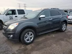 Salvage cars for sale at Elgin, IL auction: 2013 Chevrolet Equinox LTZ