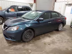 Nissan Sentra Vehiculos salvage en venta: 2017 Nissan Sentra S