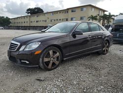 Flood-damaged cars for sale at auction: 2011 Mercedes-Benz E 550 4matic