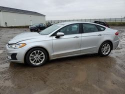 Salvage cars for sale at Portland, MI auction: 2019 Ford Fusion SE