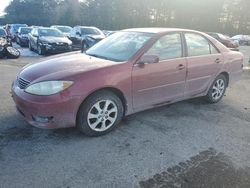 Salvage cars for sale at Exeter, RI auction: 2005 Toyota Camry LE