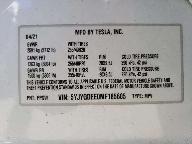 2021 Tesla Model Y