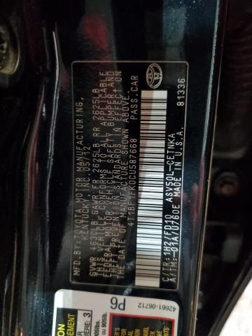 2012 Toyota Camry Base