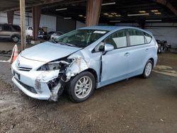 Salvage cars for sale at American Canyon, CA auction: 2012 Toyota Prius V