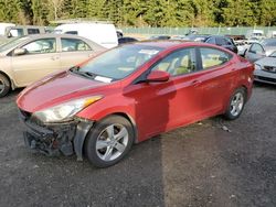 Salvage cars for sale at Graham, WA auction: 2013 Hyundai Elantra GLS