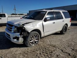 Salvage cars for sale at Jacksonville, FL auction: 2016 Ford Expedition Platinum