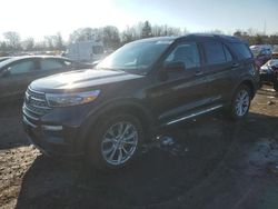 Salvage cars for sale from Copart Chalfont, PA: 2024 Ford Explorer Limited