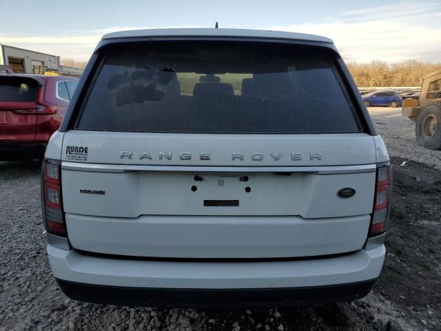 2016 Land Rover Range Rover HSE