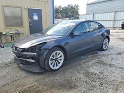 Salvage cars for sale at Ellenwood, GA auction: 2022 Tesla Model 3