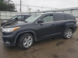 Toyota Highlander Limited salvage cars for sale: 2015 Toyota Highlander Limited