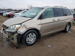 Honda salvage cars for sale: 2007 Honda Odyssey EXL