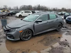 Salvage cars for sale from Copart Chalfont, PA: 2020 Honda Civic EX