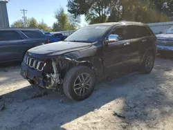 Jeep Grand Cherokee Limited salvage cars for sale: 2017 Jeep Grand Cherokee Limited