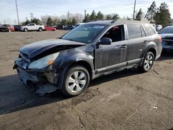 Salvage cars for sale at Denver, CO auction: 2012 Subaru Outback 2.5I Premium