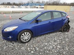 Salvage cars for sale at Barberton, OH auction: 2012 Ford Focus SE