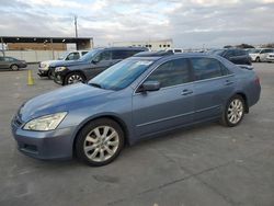 2007 Honda Accord EX en venta en Grand Prairie, TX