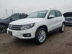 Salvage cars for sale at Elgin, IL auction: 2016 Volkswagen Tiguan S