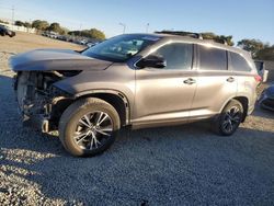 Salvage Cars with No Bids Yet For Sale at auction: 2018 Toyota Highlander LE