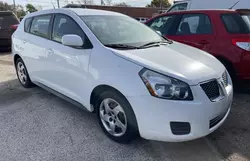 Pontiac Vibe Vehiculos salvage en venta: 2009 Pontiac Vibe