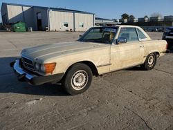 Salvage cars for sale at Tulsa, OK auction: 1981 Mercedes-Benz 380 SL