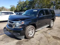 Chevrolet Tahoe salvage cars for sale: 2015 Chevrolet Tahoe C1500 LT