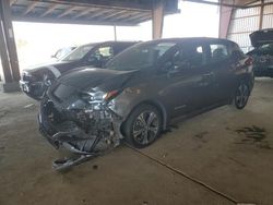 Salvage cars for sale at American Canyon, CA auction: 2019 Nissan Leaf S Plus