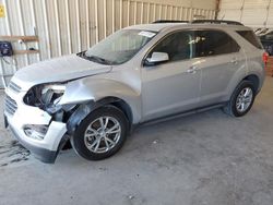 Salvage cars for sale at Abilene, TX auction: 2016 Chevrolet Equinox LT