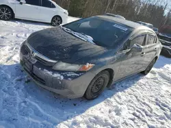 2012 Honda Civic LX en venta en Cookstown, ON