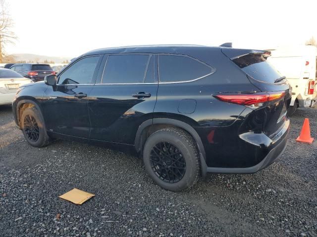 2021 Toyota Highlander Hybrid XLE