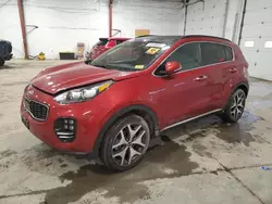 Salvage cars for sale at Center Rutland, VT auction: 2018 KIA Sportage SX