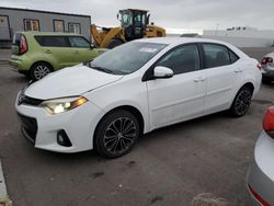 Toyota Corolla salvage cars for sale: 2016 Toyota Corolla L