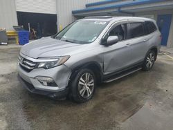 Salvage cars for sale at Savannah, GA auction: 2018 Honda Pilot EXL