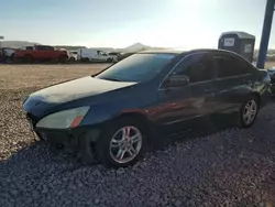 Salvage cars for sale at Phoenix, AZ auction: 2006 Honda Accord EX