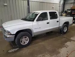 Salvage cars for sale from Copart Chicago: 2001 Dodge Dakota Quattro