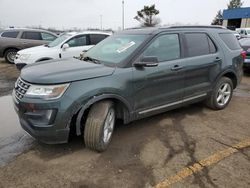 Ford Explorer xlt salvage cars for sale: 2016 Ford Explorer XLT