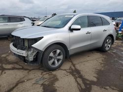 2014 Acura MDX en venta en Woodhaven, MI