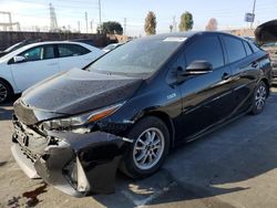 Salvage cars for sale at Wilmington, CA auction: 2022 Toyota Prius Prime LE