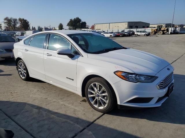 2017 Ford Fusion SE Hybrid