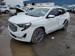 Salvage cars for sale at Woodhaven, MI auction: 2019 GMC Terrain Denali