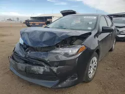 Toyota Vehiculos salvage en venta: 2017 Toyota Corolla L