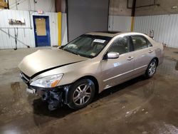 Salvage cars for sale at Glassboro, NJ auction: 2007 Honda Accord EX