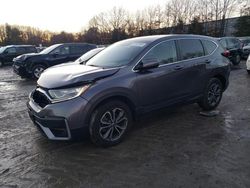 Salvage cars for sale at North Billerica, MA auction: 2021 Honda CR-V EX