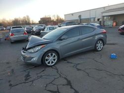 Salvage cars for sale at New Britain, CT auction: 2012 Hyundai Elantra GLS