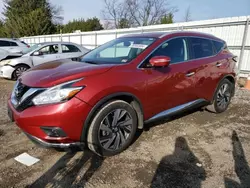 Nissan Murano salvage cars for sale: 2015 Nissan Murano S